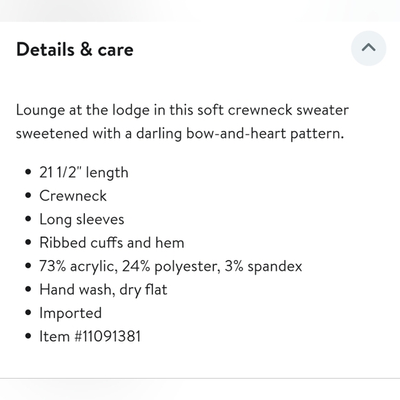 CeCe Heart Bow Fair Isle Sweater - Picture 7 of 7